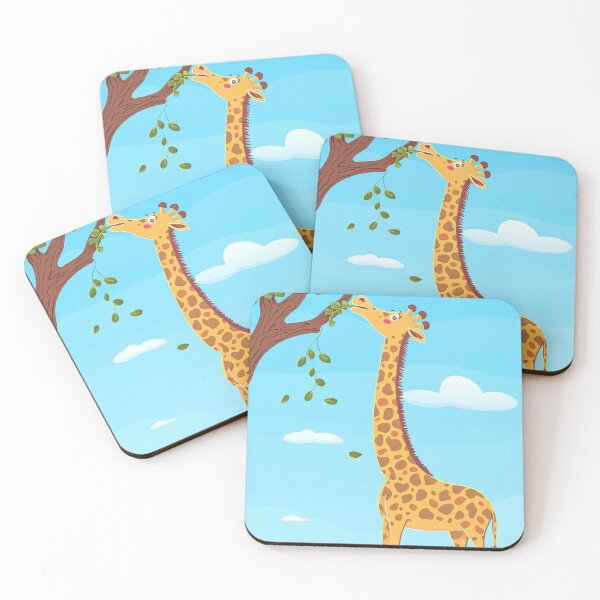 Item preview, Giraffe Under Blue Sky designed and sold by cute-animals99.