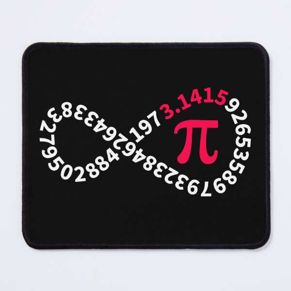 Item preview, 3.14 Infinity with Pi sign and numbers Infinite Shaped Mathematics Design designed and sold by venomousvector.