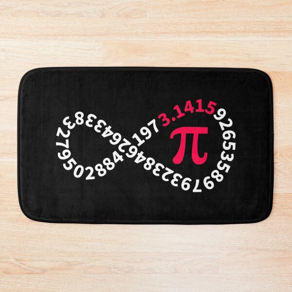 Item preview, 3.14 Infinity with Pi sign and numbers Infinite Shaped Mathematics Design designed and sold by venomousvector.