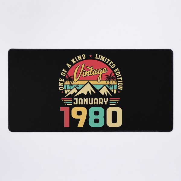 Item preview, Vintage 1980 January Birthday designed and sold by perfect-radius.