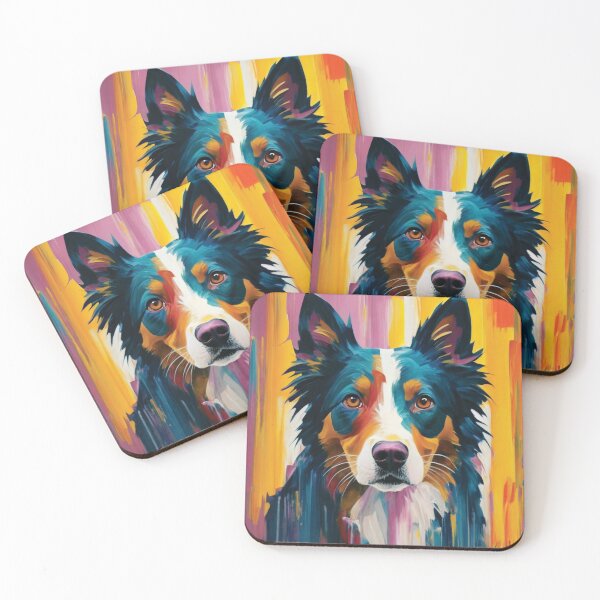 Item preview, painting Border collie print designed and sold by Random Designs.
