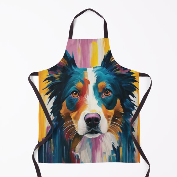 Item preview, painting Border collie print designed and sold by Random Designs.