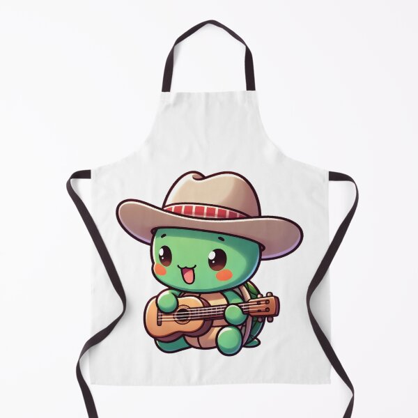 Item preview, Cute Chibi Turtle Playing Guitar designed and sold by Delamoon.