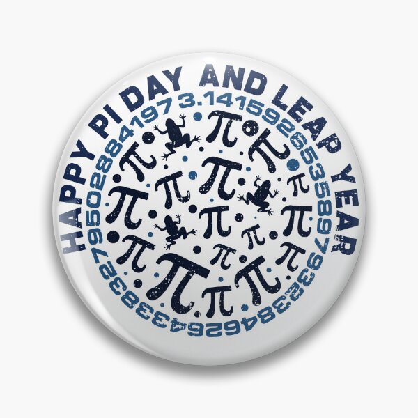 Item preview, Happy Math Pi Day And Leap Year circle shaped design for Student and Teacher designed and sold by venomousvector.