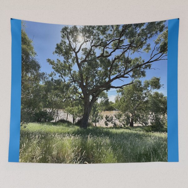 Item preview, Cunnamulla Trees Along the Warrego River designed and sold by ComicJo.