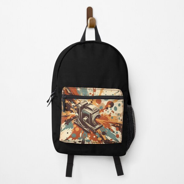 Item preview, Creative Burst: Retro Camera in Abstract Splatter designed and sold by M-ormin.