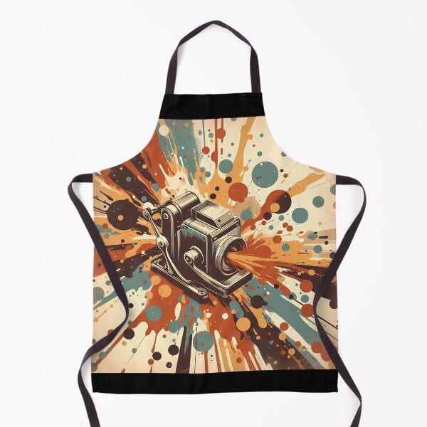 Item preview, Creative Burst: Retro Camera in Abstract Splatter designed and sold by M-ormin.