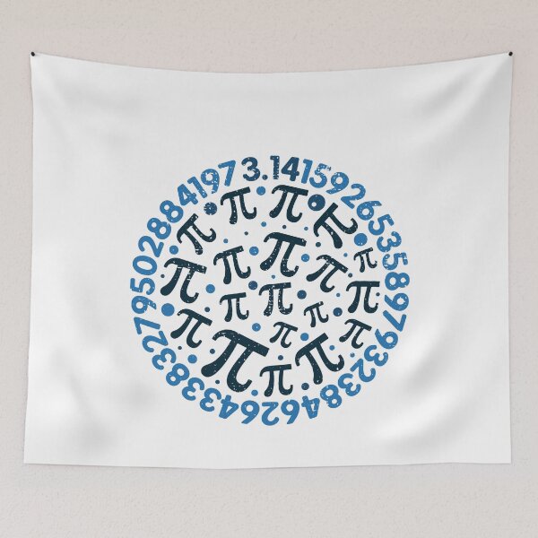 Item preview, Pi Day 3,14 - March 14 Distressed round Design for Mathematics Student  designed and sold by venomousvector.