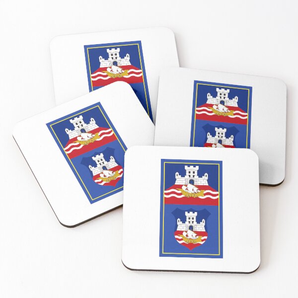 Item preview, Belgrade Flag & Coat of arms designed and sold by adamst555.