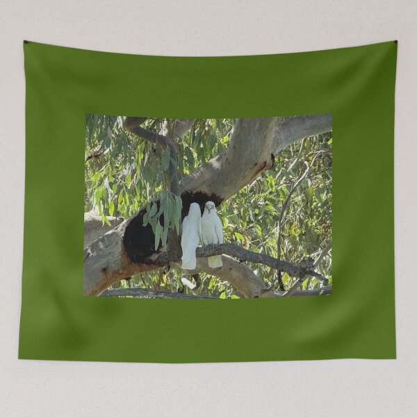 Item preview, White Cockatoos in a Cunnamulla Tree designed and sold by ComicJo.