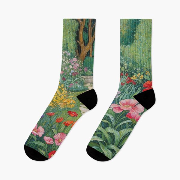Item preview, Gustav Klimt Flower Garden designed and sold by maniacfitness.