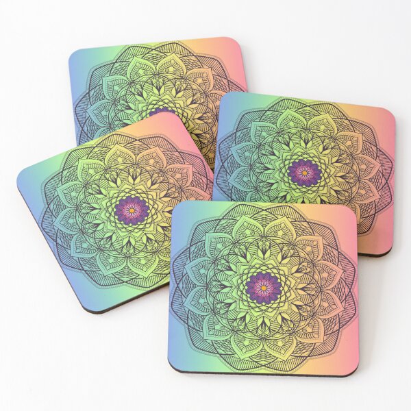 Item preview, RAINBOW MANDALA designed and sold by SasaDesignART.