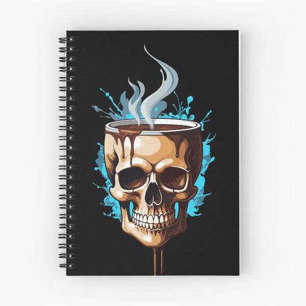 Item preview, Steaming Coffee in Skull designed and sold by FocusChillax.