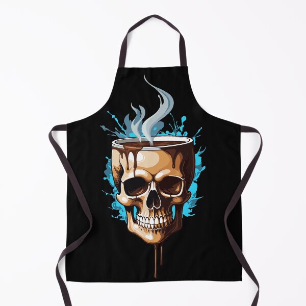 Item preview, Steaming Coffee in Skull designed and sold by FocusChillax.