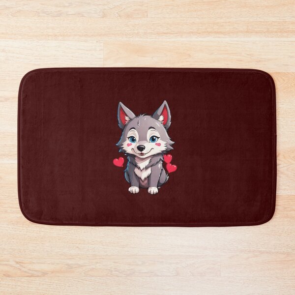 Item preview, #Wolf, Cute baby Wolf, Watercolor Cute baby Wolf, Cute Wolf, colorful Wolf, Beautiful Wolf,  wolf drawing designed and sold by deluxelion.