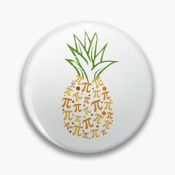 Item preview, Pineapple - 3.14 Pi Day March 14 Pi-neapple Distressed Design designed and sold by venomousvector.
