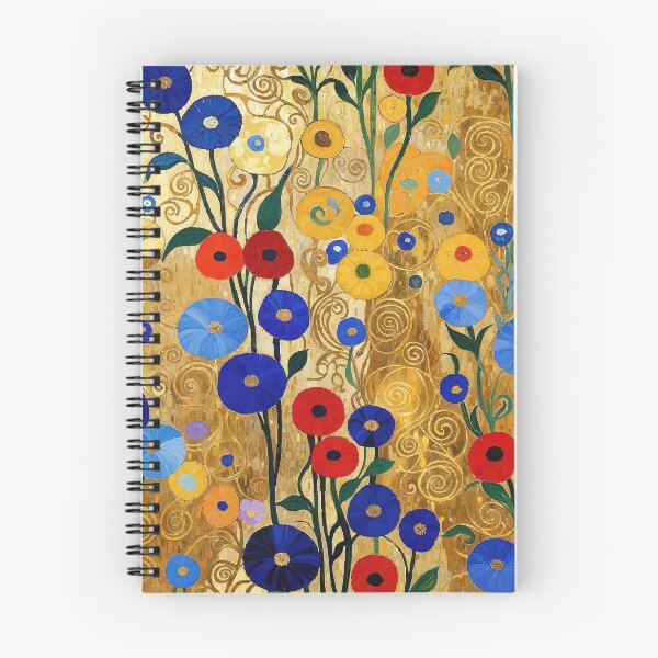 Item preview, Klimt Flowers on Gold designed and sold by maniacfitness.