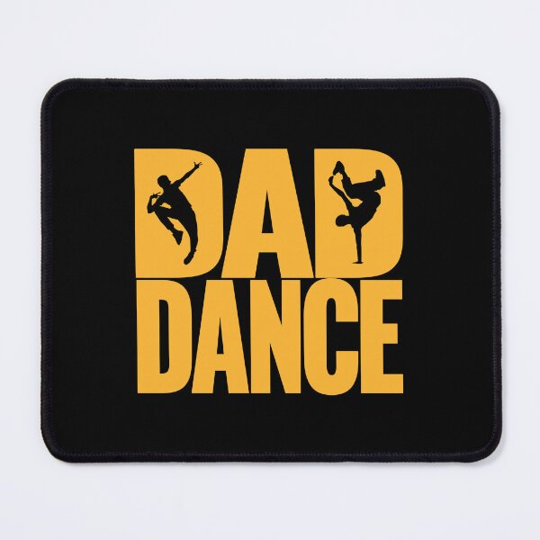 Item preview, Dad Dance Breaking breakdance bboy hip hop yellow designed and sold by MeringueMango.