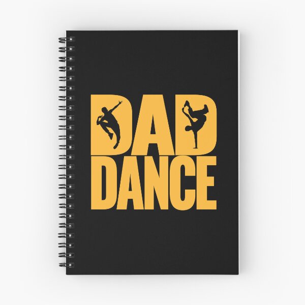 Item preview, Dad Dance Breaking breakdance bboy hip hop yellow designed and sold by MeringueMango.