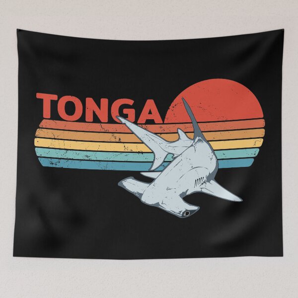 Item preview, Tongan hammerhead shark designed and sold by NicGrayGraphic.