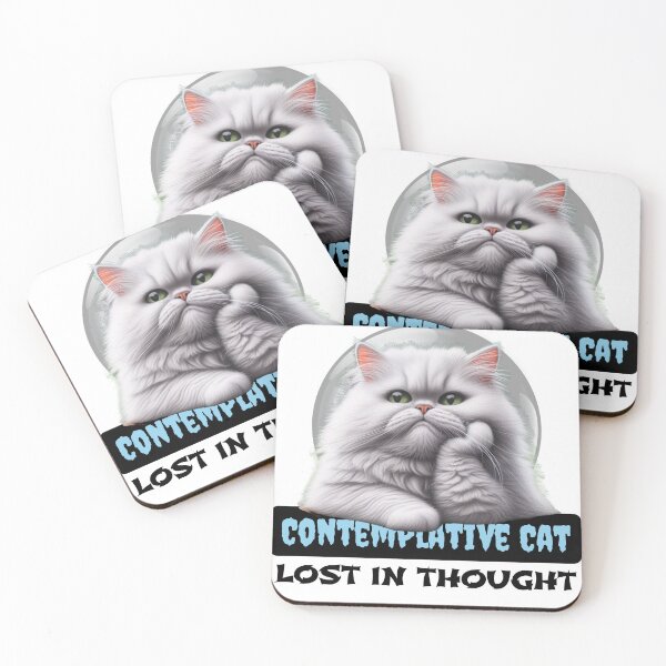 Item preview, Contemplative Cat: Lost in Thought designed and sold by Hungry-Murphy.