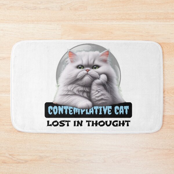 Item preview, Contemplative Cat: Lost in Thought designed and sold by Hungry-Murphy.