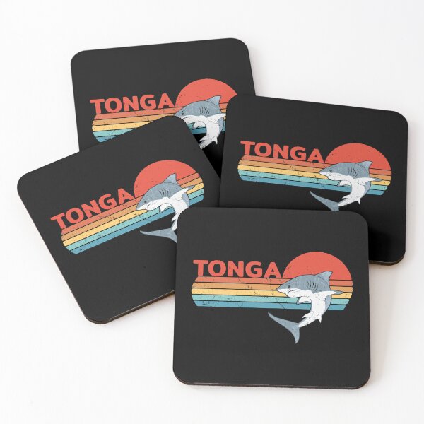 Item preview, Tonga great white shark designed and sold by NicGrayGraphic.
