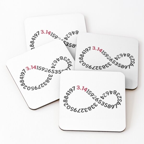 Item preview, Infinity symbol with 3.14 Pi Digits Vintage Cool Math Design designed and sold by venomousvector.