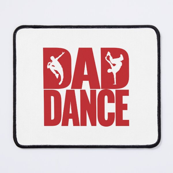 Item preview, Dad Dance Breaking breakdance bboy hip hop red designed and sold by MeringueMango.