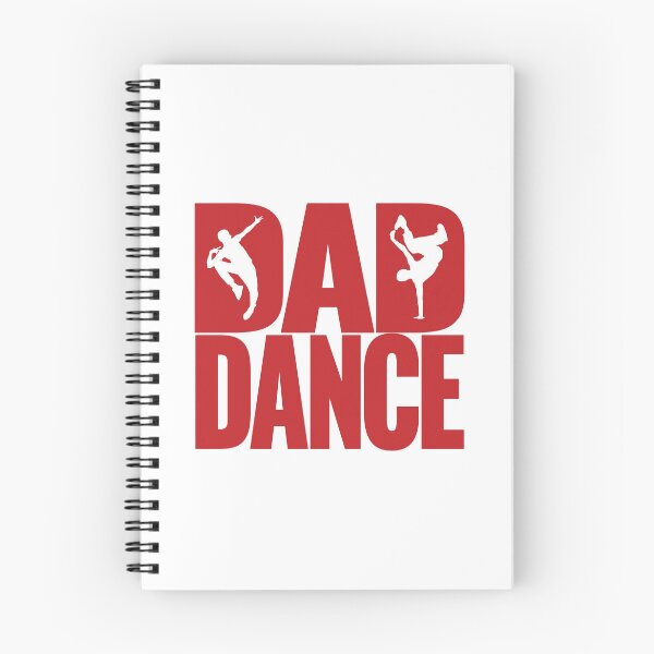 Item preview, Dad Dance Breaking breakdance bboy hip hop red designed and sold by MeringueMango.