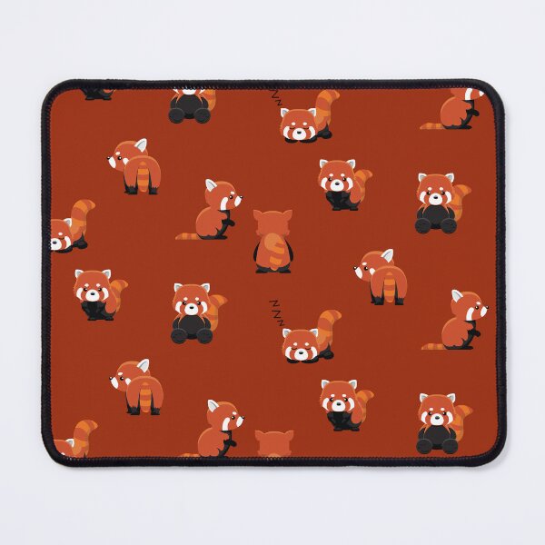 Item preview, Red Panda Cute Character Poses Sticker Set 2 designed and sold by SUPERHERON.