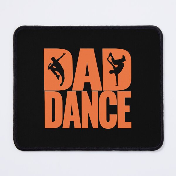 Item preview, Dad Dance Breaking breakdance bboy hip hop orange designed and sold by MeringueMango.