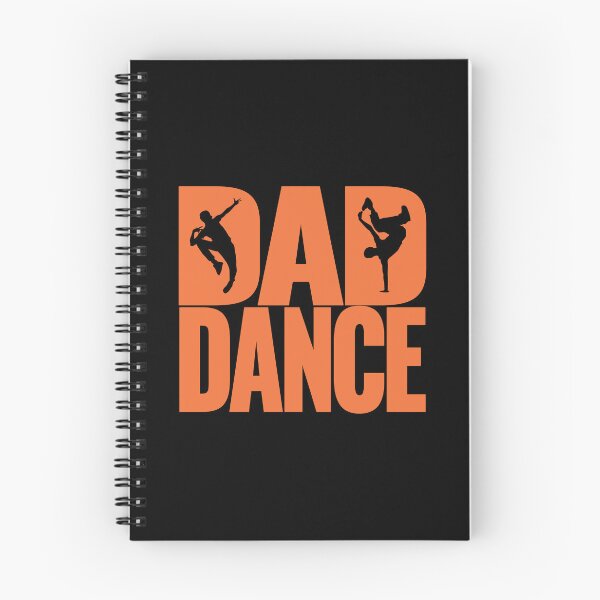 Item preview, Dad Dance Breaking breakdance bboy hip hop orange designed and sold by MeringueMango.