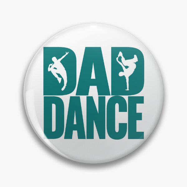 Item preview, Dad Dance Breaking breakdance bboy hip hop blue designed and sold by MeringueMango.