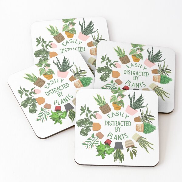 Item preview, Easily Distracted by Plants, Gardening designed and sold by Cuddleblossom.