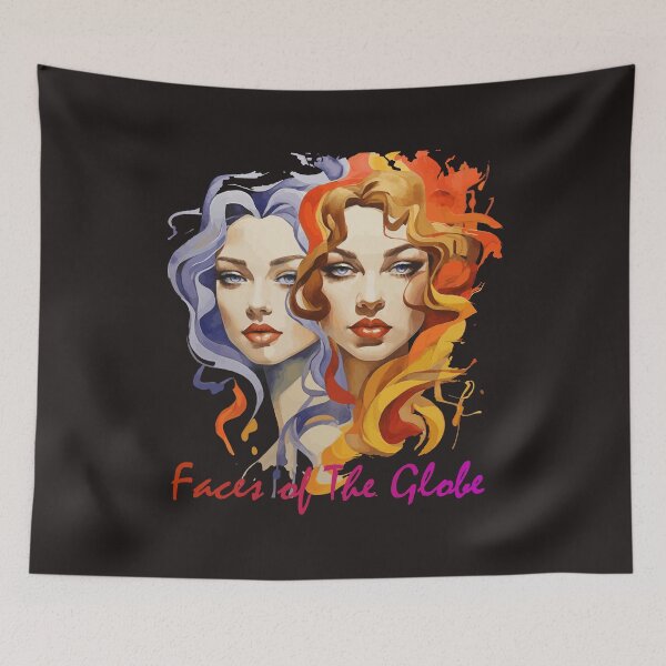 Item preview, Faces of The Globe - Respect to Women designed and sold by AmazingAbha.