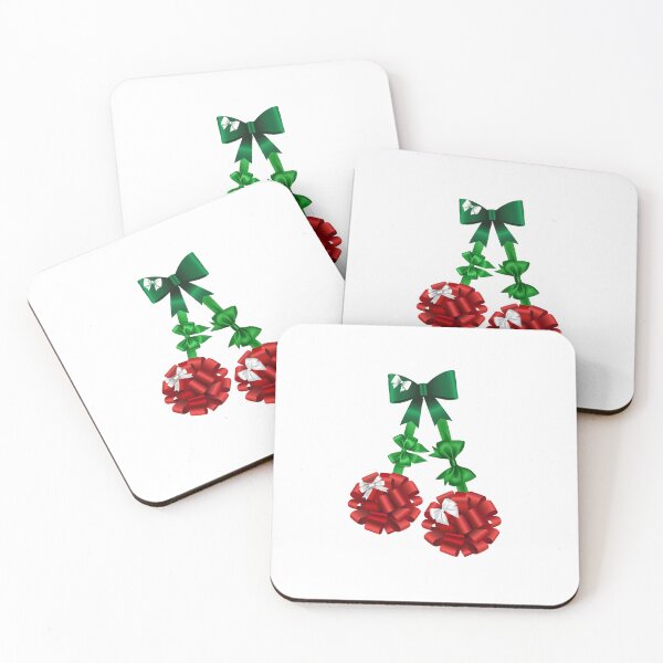 Item preview, Cherries made of bows designed and sold by Heatheraelawson.