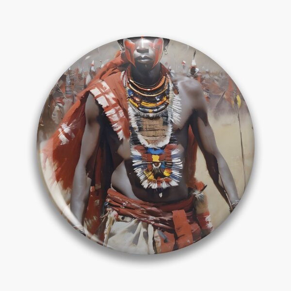 Item preview, AFRICAN WARRIORS designed and sold by PIGCASSOSAIART.
