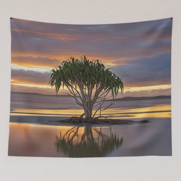 Item preview, Pandana on a Peaceful Sunset  designed and sold by ComicJo.