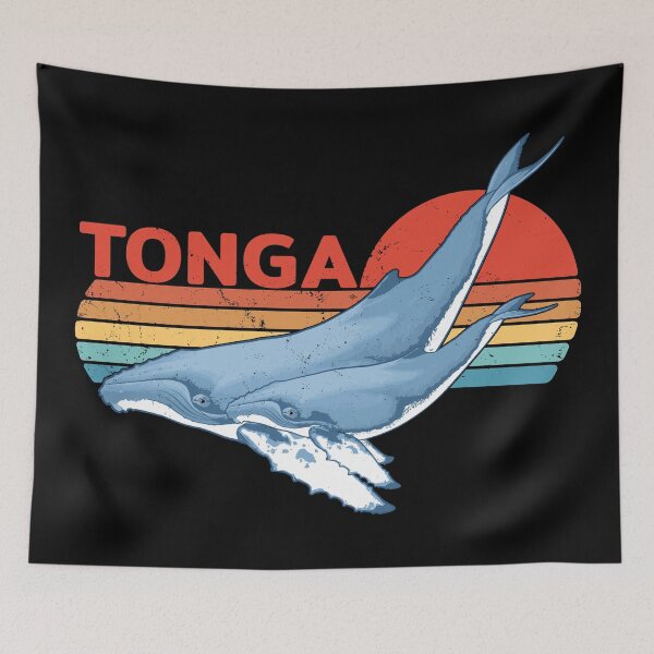 Item preview, Tonga humpback whale designed and sold by NicGrayGraphic.