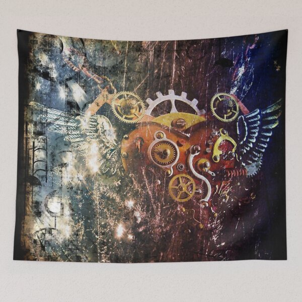 Item preview, Steampunk heart_enlarged designed and sold by Nerdywolf17.
