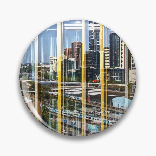 Item preview, Melbourne reflection via double exposure  designed and sold by David Beards.