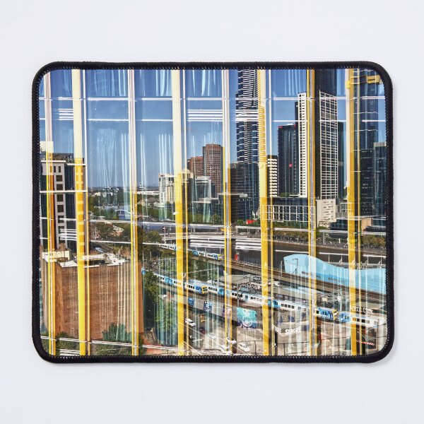 Item preview, Melbourne reflection via double exposure  designed and sold by David Beards.