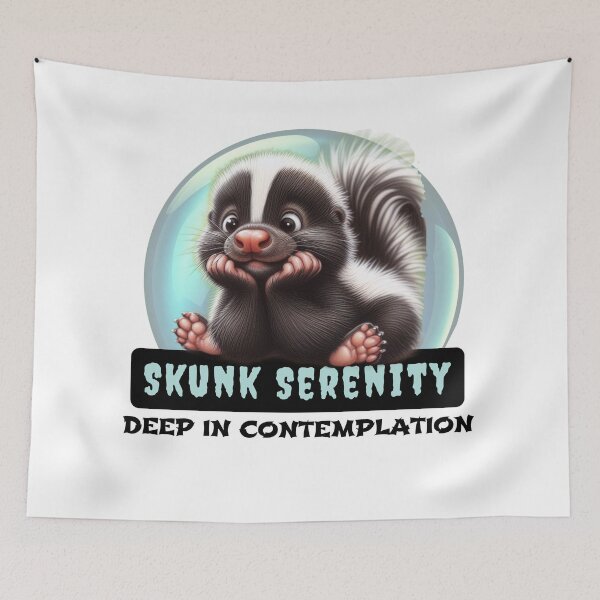 Item preview, Skunk Serenity: Deep in Contemplation designed and sold by Hungry-Murphy.