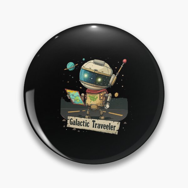Item preview, Exploring the Galaxy: Hitchhiker's Guide Robot Tourist T-Shirt designed and sold by zax454.