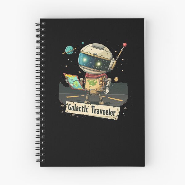 Item preview, Exploring the Galaxy: Hitchhiker's Guide Robot Tourist T-Shirt designed and sold by zax454.