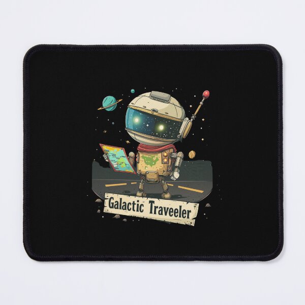 Item preview, Exploring the Galaxy: Hitchhiker's Guide Robot Tourist T-Shirt designed and sold by zax454.