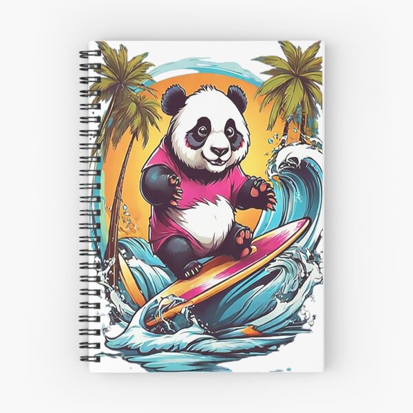 Item preview, Surfing Panda designed and sold by likbatonboot.