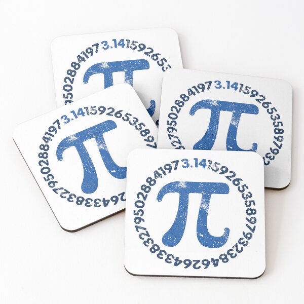 Item preview, Math Pi Symbol and 3.14 Digits Back to School Vintage round Design  designed and sold by venomousvector.