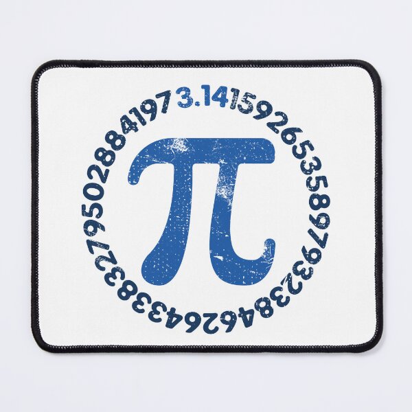 Item preview, Math Pi Symbol and 3.14 Digits Back to School Vintage round Design  designed and sold by venomousvector.